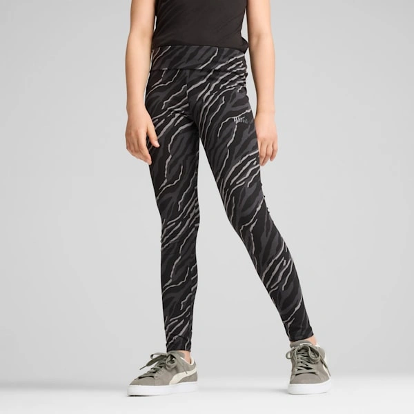 PUMA: ESS+ DYR Stor Børns Leggings - Vildt Komfort & Sejt Look!